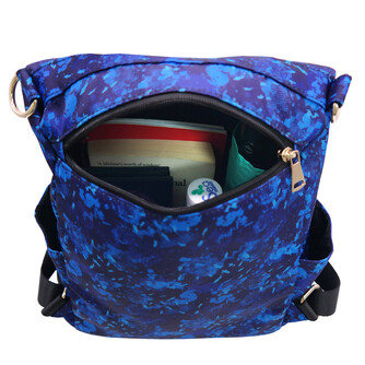 ANTI-THEFT BOB - CAMOUFLAGE, NAVY BLUE